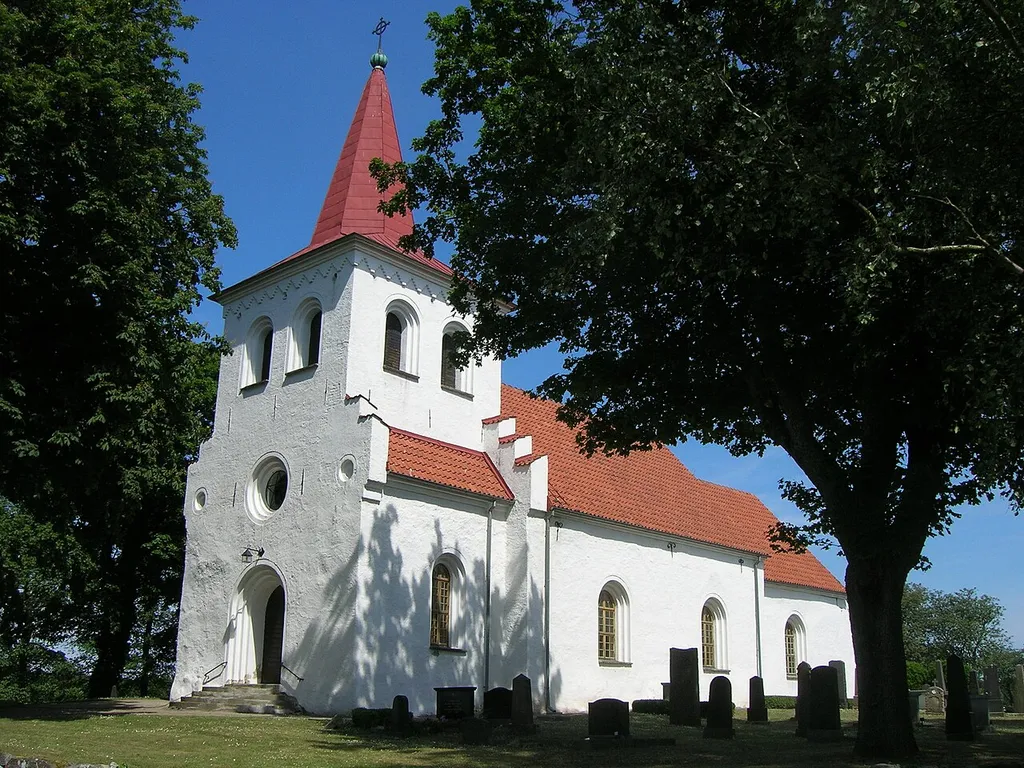 Eljaröd Church, Tomelilla Municipality, Scania, Diocese of Lund, Sweden.