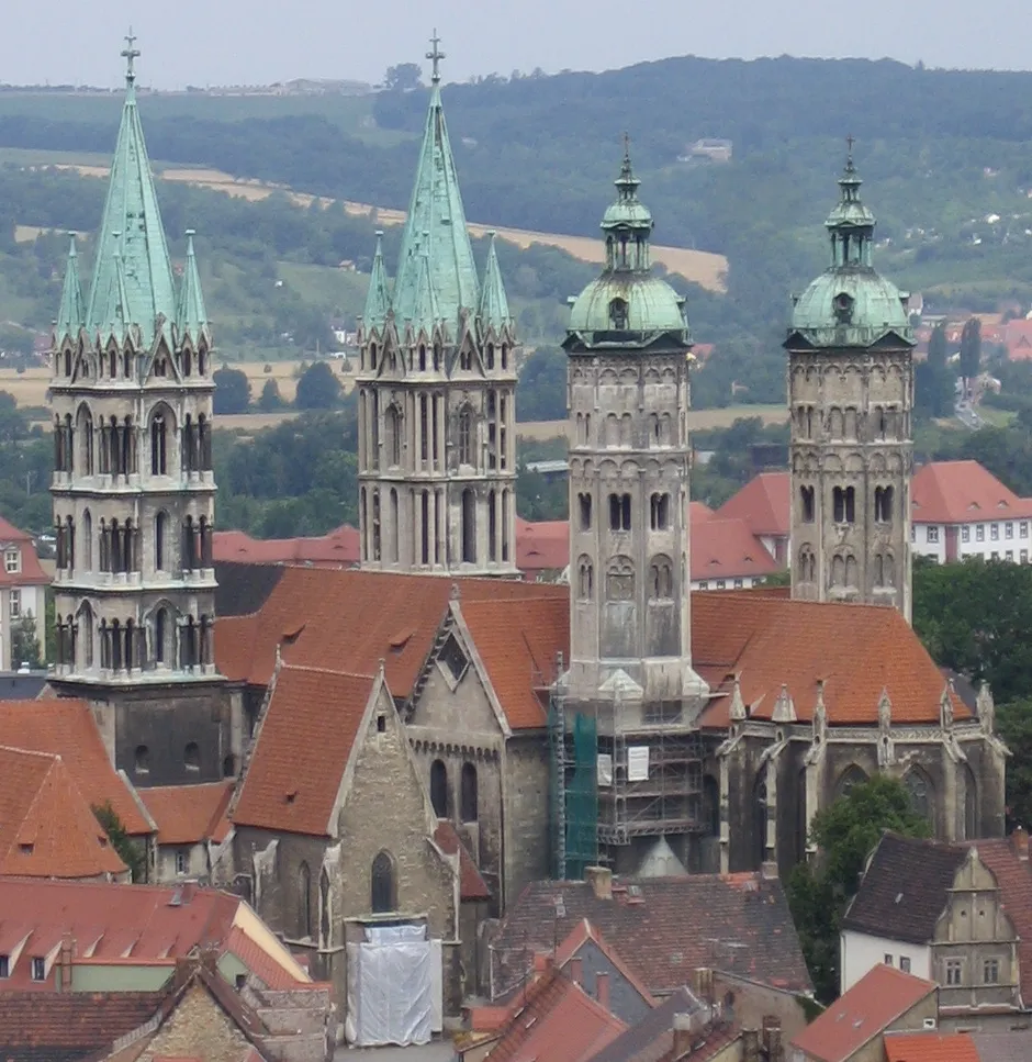 Naumburg Cathedral in Naumburg, Germany.