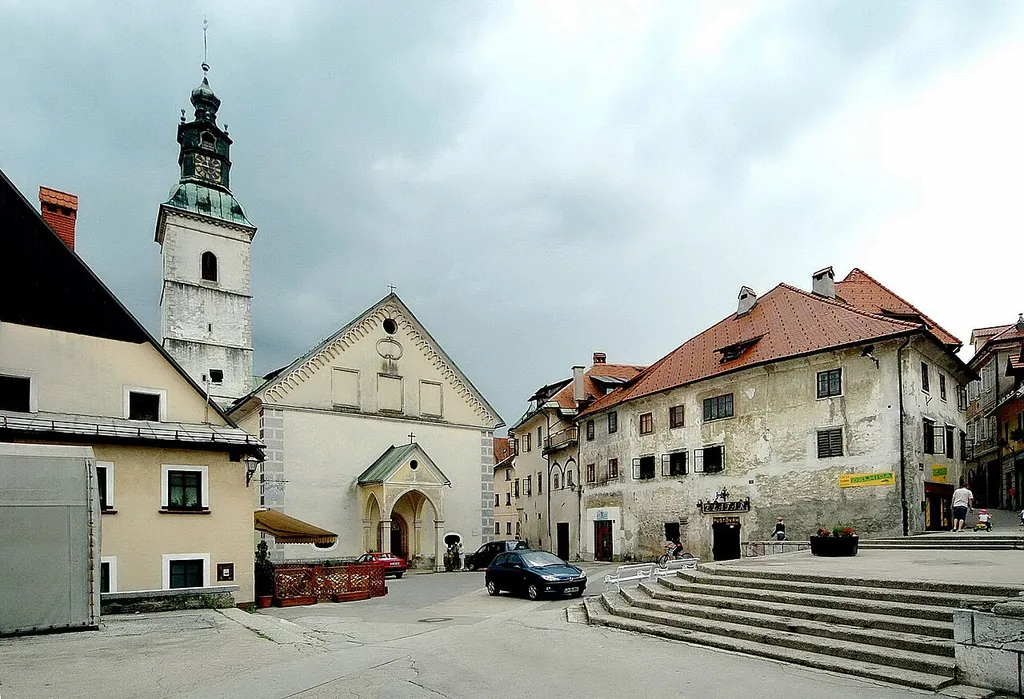 Saint James church in Škofja Loka, Gorenjska, Slovenia