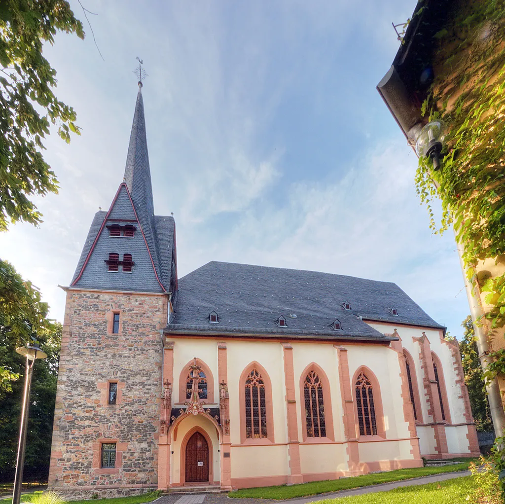 Marienkirche in Ortenberg im Wetteraukreis in Deutschland