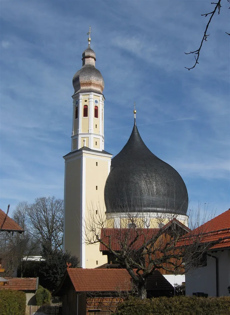 Filialkirche St. Johann Baptist und Heiligkreuz, Westerndorf am Wasen, Rosenheim