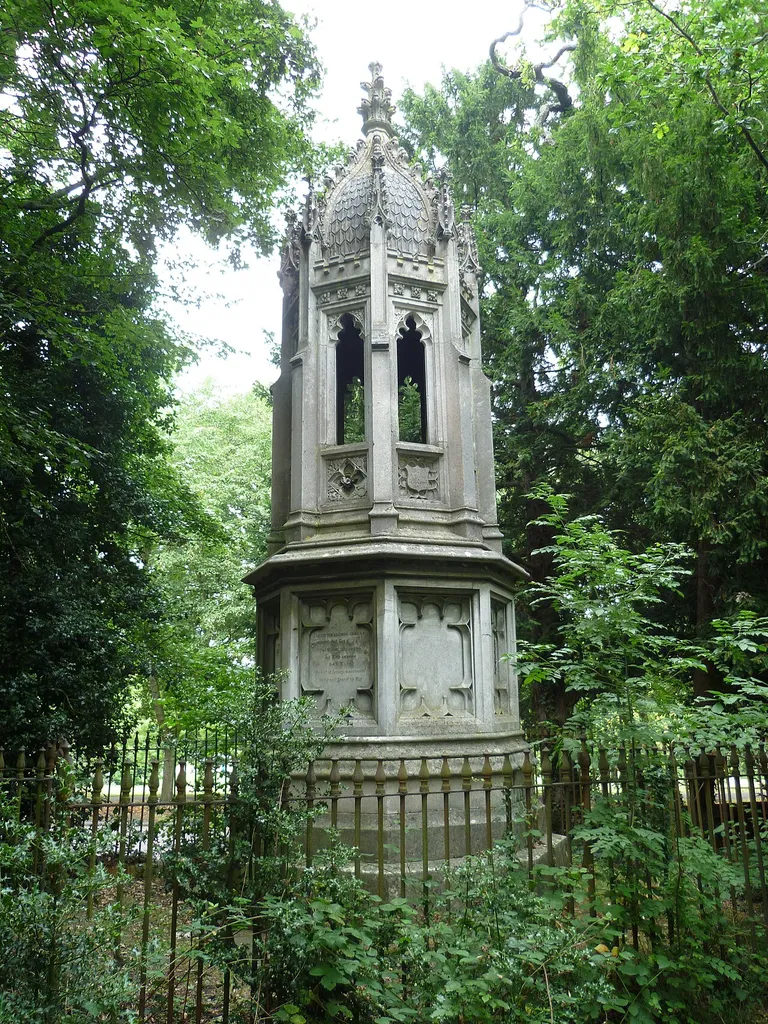 Clark monument St Mary the Virgin, East Barnet
