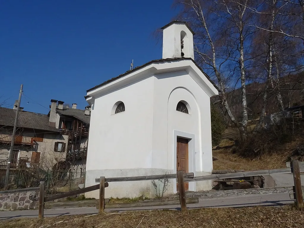 Cané (Baselga di Piné, Trentino, Italy), Saint John of Nepomuk church