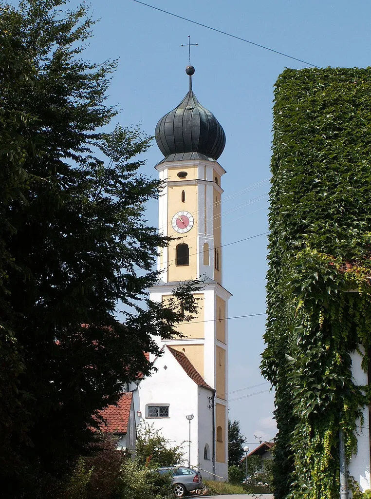 Filialkirche St. Nikolaus Sirchenried, Ried bei Mering