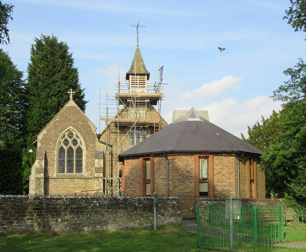 St John the Evangelist's Church, Church Road, Milford, Borough of Waverley, Surrey, England.
