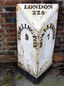 Milepost Approximately 30 Metres To South East Of Church Of St Eloy