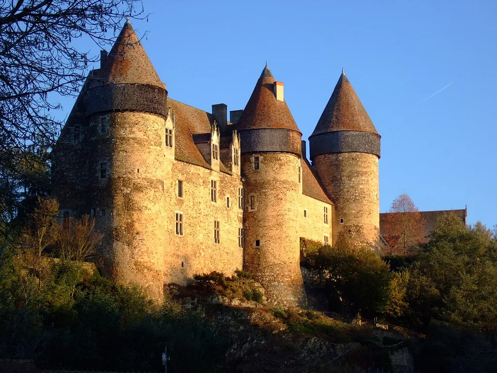 Le château de Culan - Photo amateur prise par moi-même