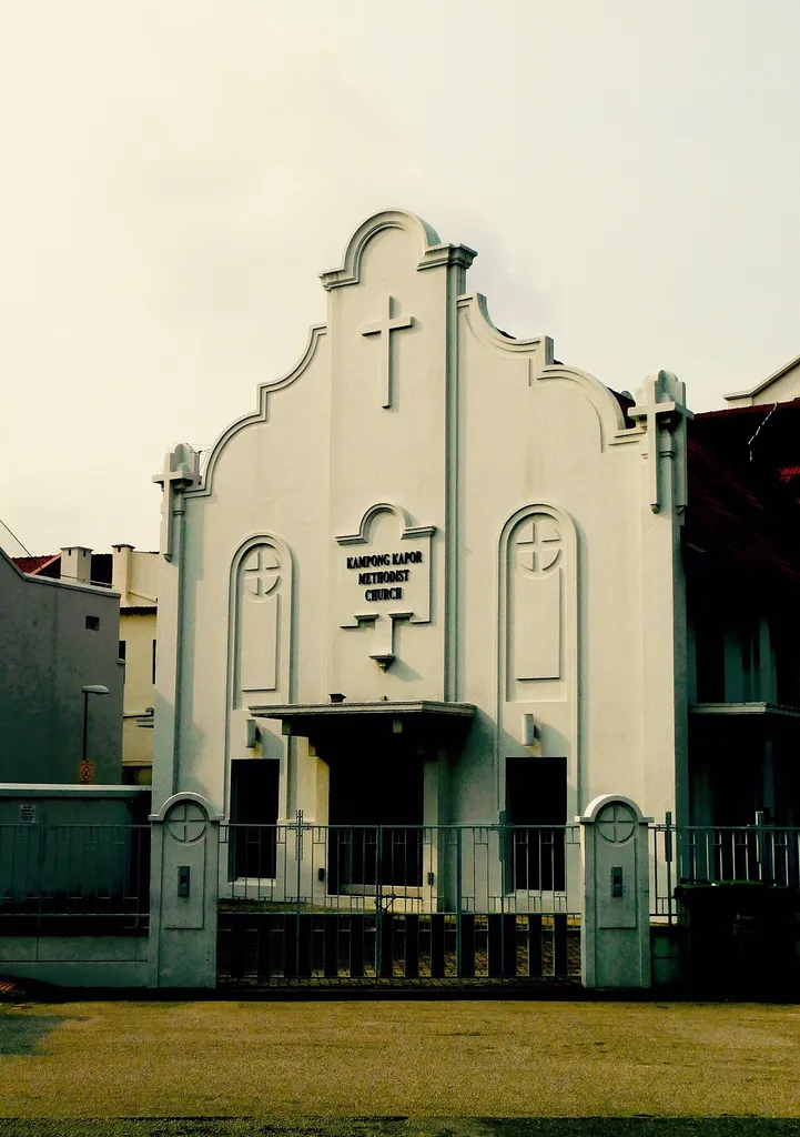 Kampong Kapor Methodist Church was founded in Singapore in 1894. It is a Methodist church located in the midst of Singapore’s Little India.