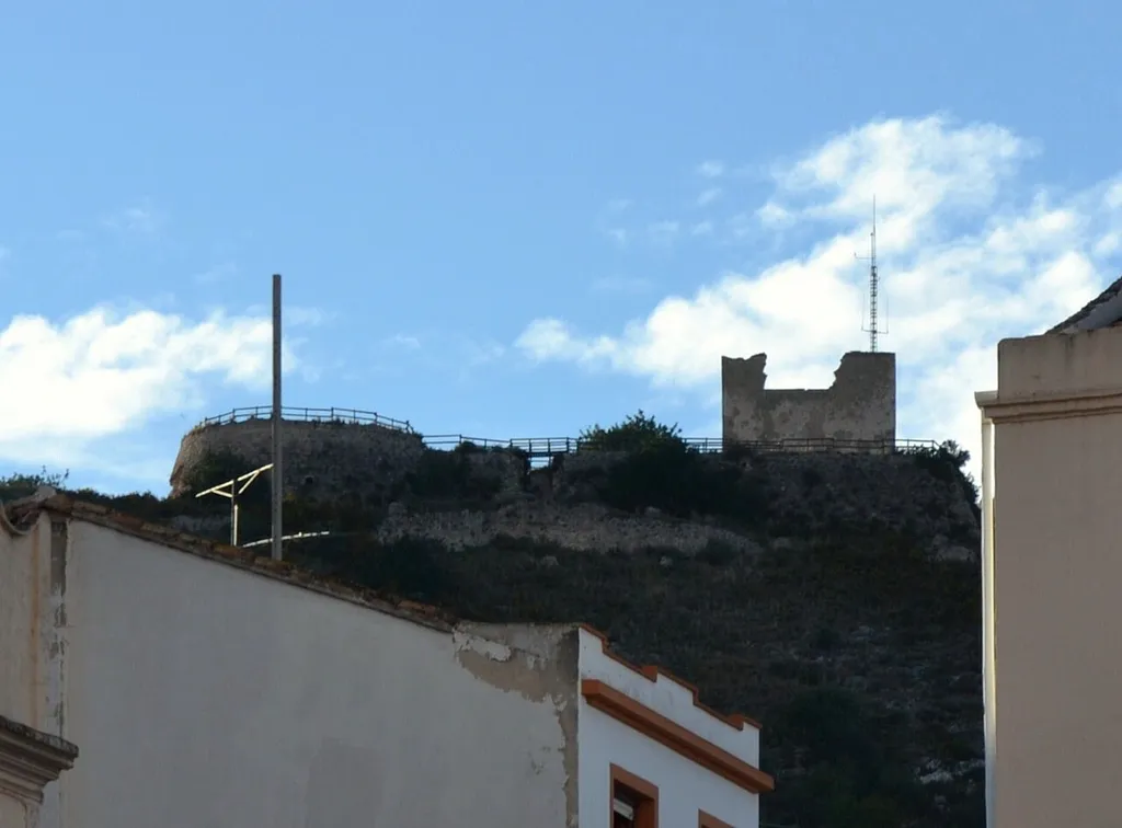 El castell de santa Anna d'Oliva.