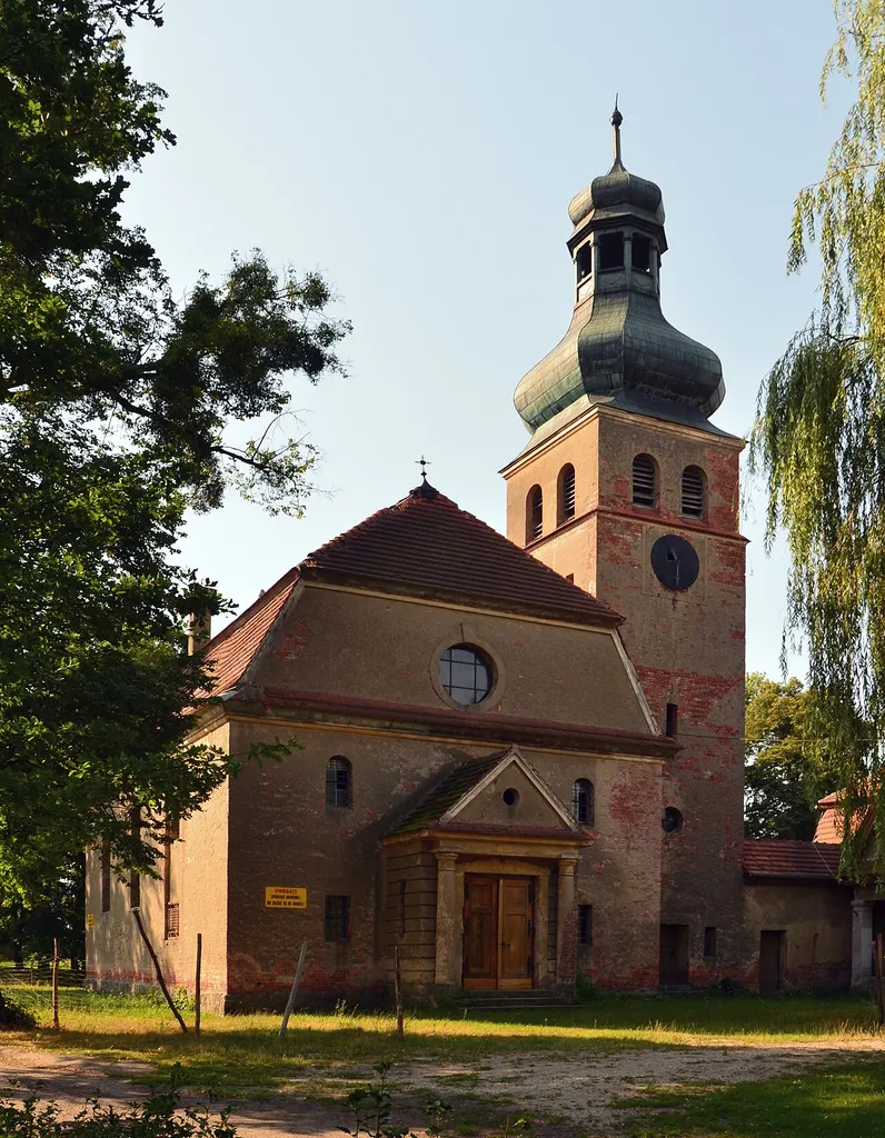 Ostrowite - dawny kościół ewangelicki, 1907-1908