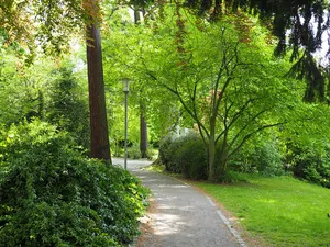 Klostergarten Neuwerk mit Baumbestand