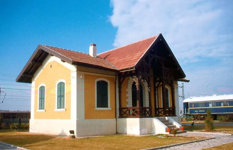 External view of Railway Museum, image from the Railway Museum, Thessaloniki, Central Macedonia, Greece