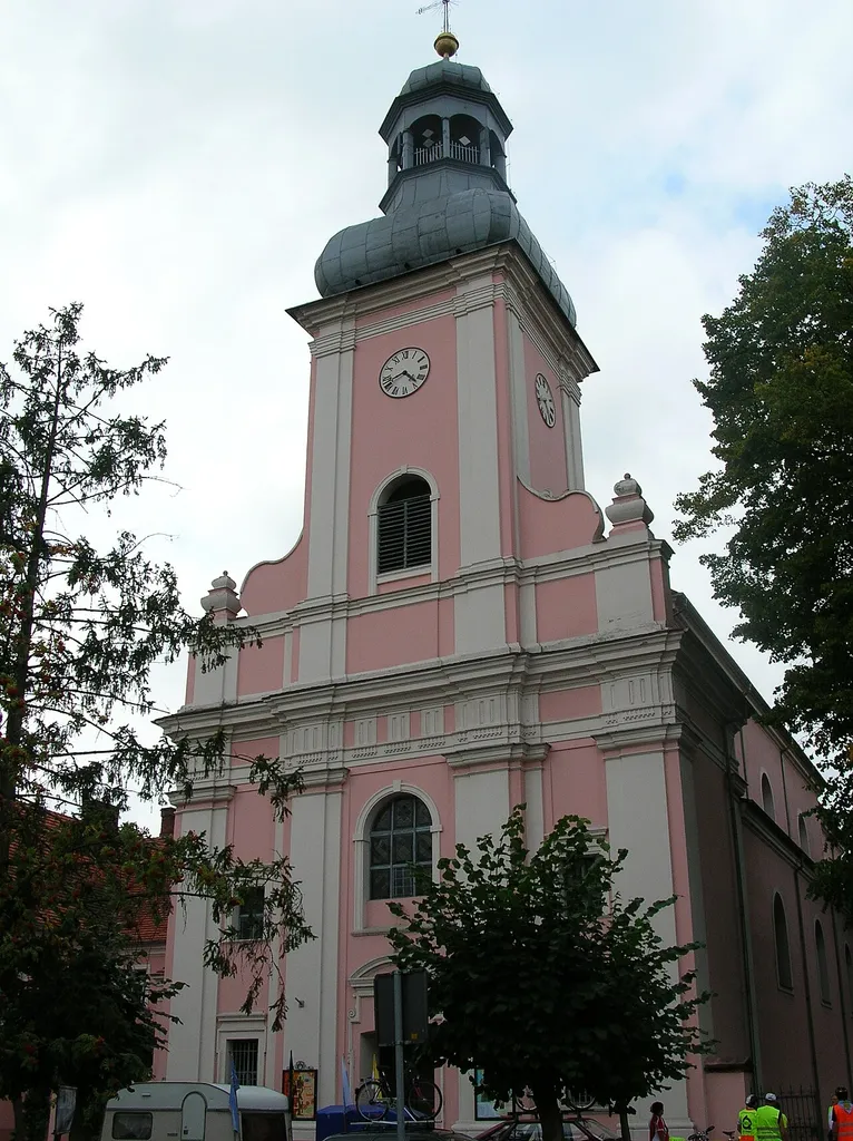 Grabów nad Prosną - kościół pw. NMP Niepokalanie Poczętej (1642-1658) w zespole klasztornym franciszkanów (zabytek nr rejestr. 654/1-2/Wlkp/A)