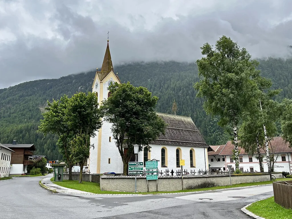 A church in Huben.