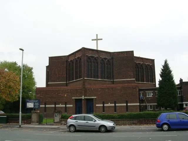 St Michael's. St Michael and All Angels, the Parish Church of Northern Moor located on Orton Road. SJ81309039