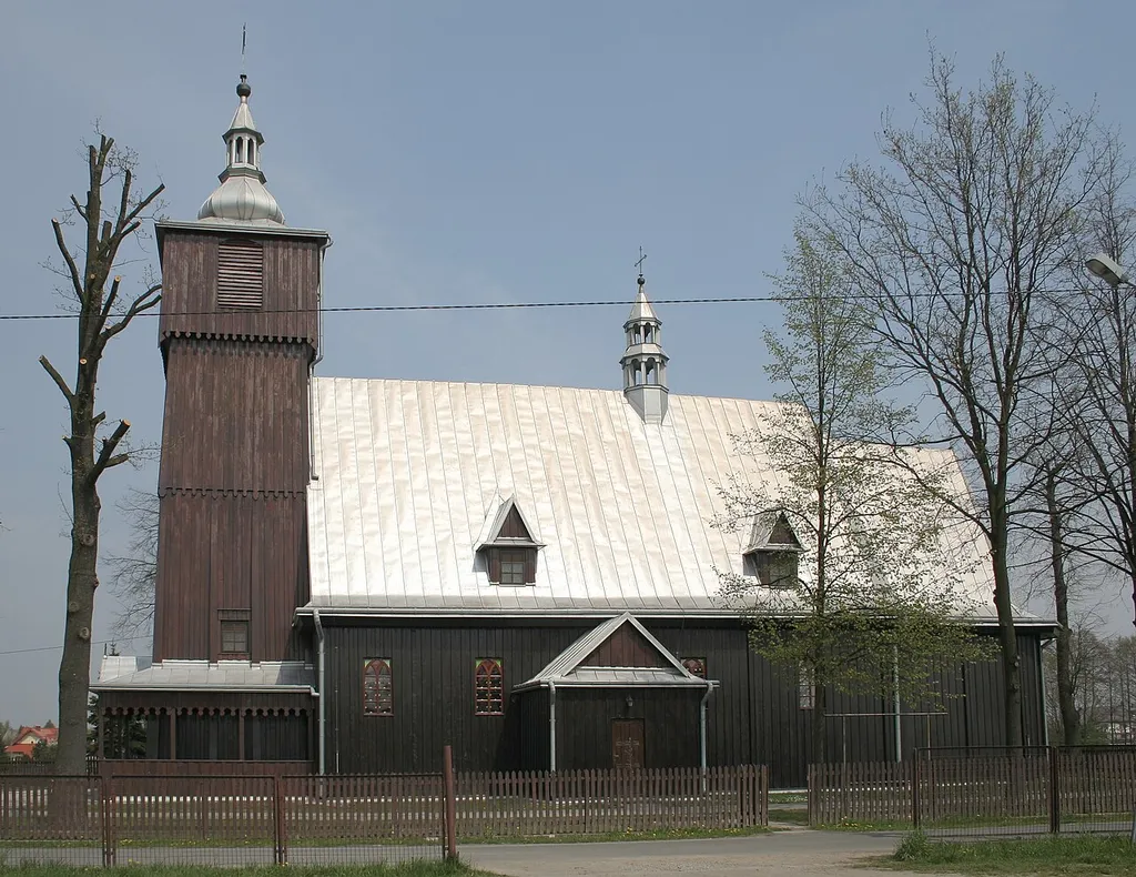 The church of Saint Joseph in Pogórska Wola, Poland.