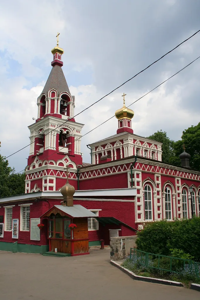 Kirche der Märtyrerin Paraskewa Pjatniza zu Katschalowo, Moskau.