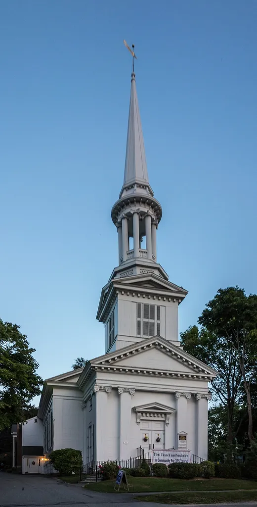 United Church of Christ church in Sandwich, Massachusetts. Built 1847.