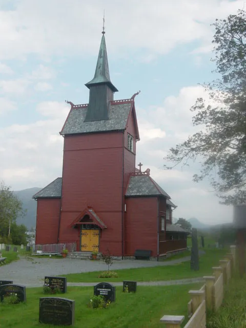 The churche Stemshaug kirke in Norway