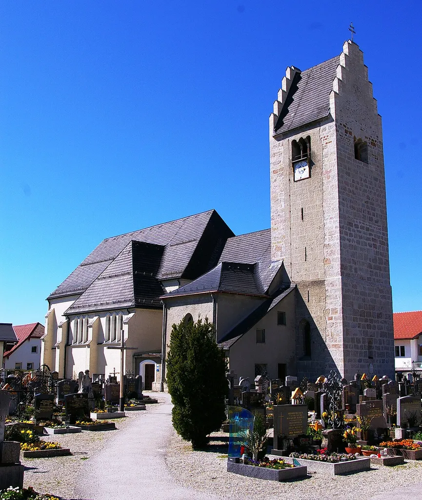 parish church Lamprechtshausen, Salzburg Austria