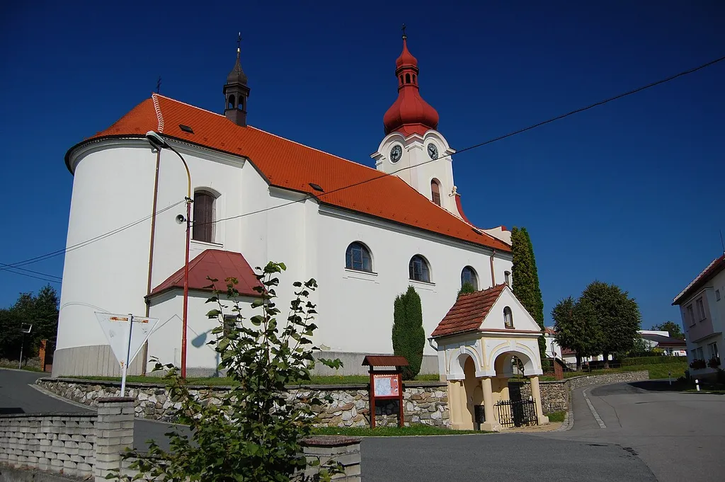 Kostel Navštívení Panny Marie v Jednově, Suchdol, okres Prostějov
