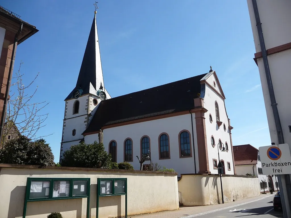 church of Venningen in Rhineland-Palatinate, Germany