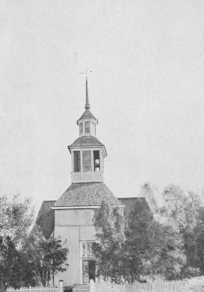 The old church of Kauhava, Finland.