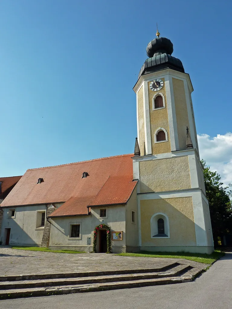 Pfarrkirche Sallingberg, Niederösterreich This media shows the protected monument with ObjektID 55569 in Austria. (Commons, de, Wikidata)