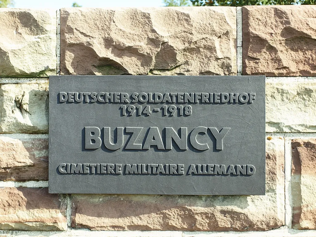 Cimetière militaire allemand de Buzancy (Ardennes, France)