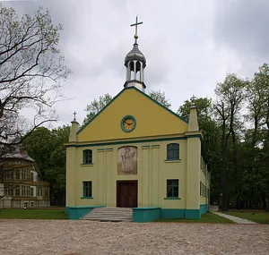 Old Saint Andrew Bobola church in Łódź
