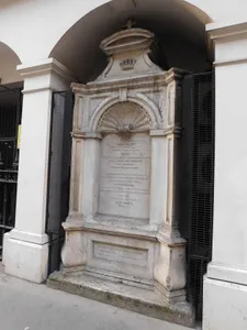 Monument In Yard Of Former Church Of St John The Baptist, Wallbrook