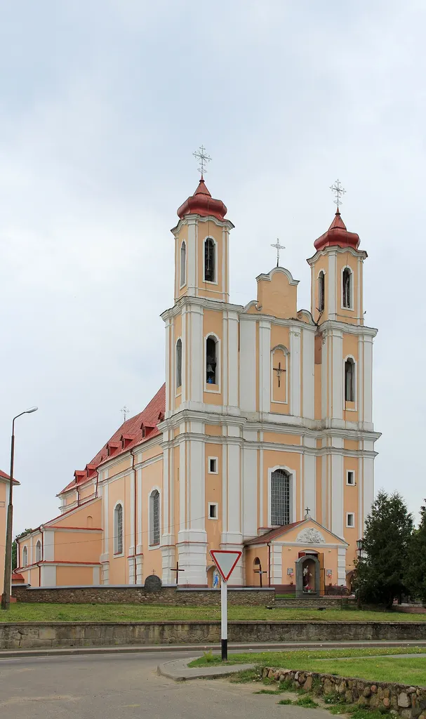 St. George's Catholic Church (1767-69) in Varniany, Astravets district, Hrodna region, Belarus