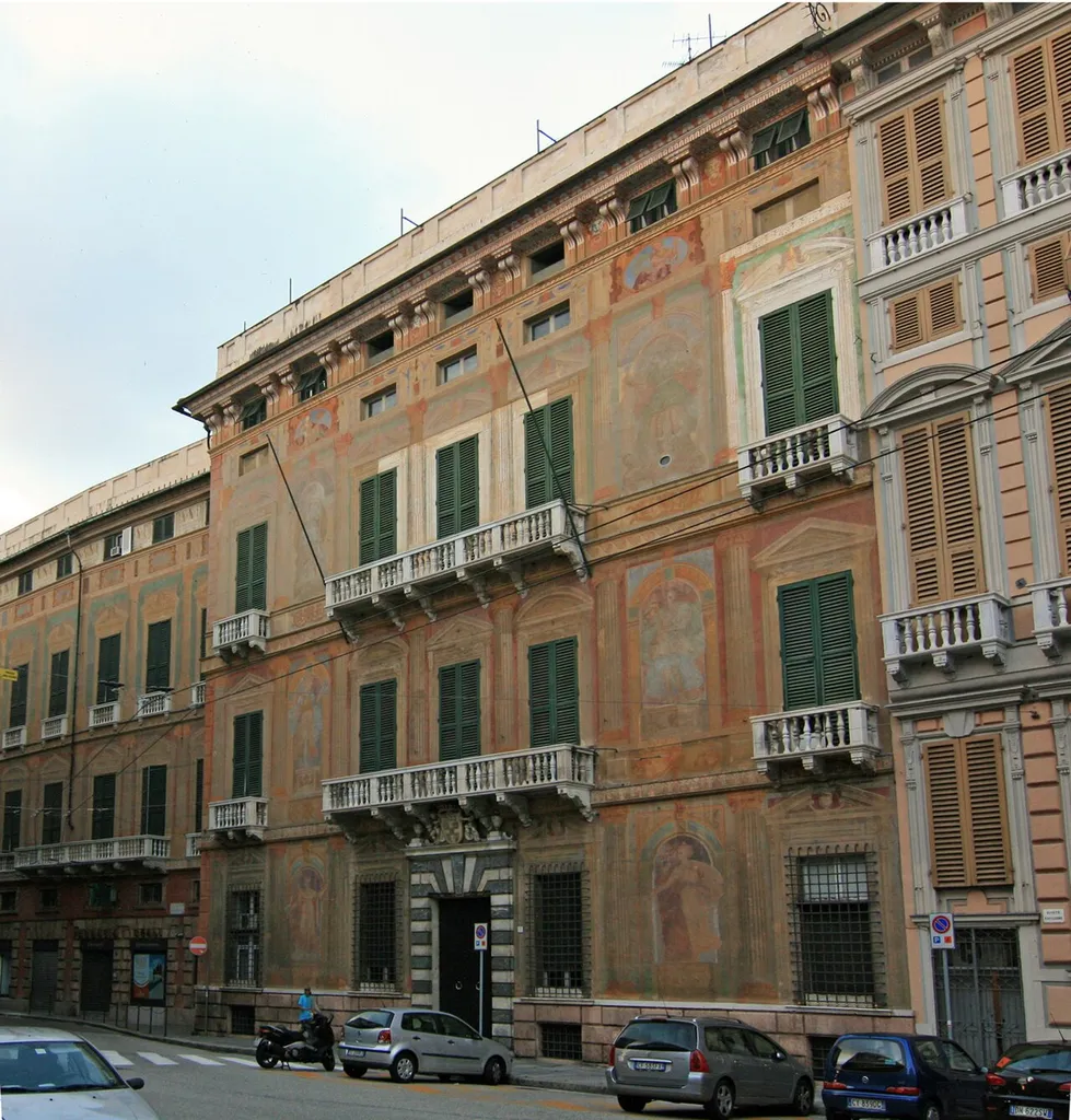 Palazzo Interiano Pallavicini, Piazza delle Fontane Marose, Genoa