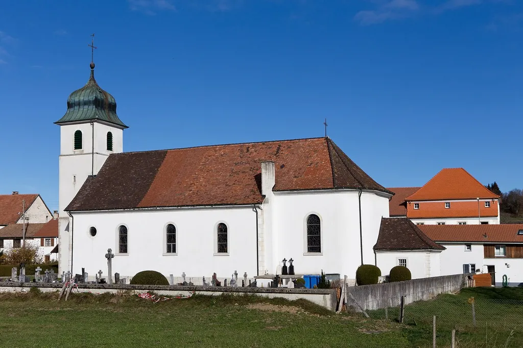 Kirche in Pleigne (JU)