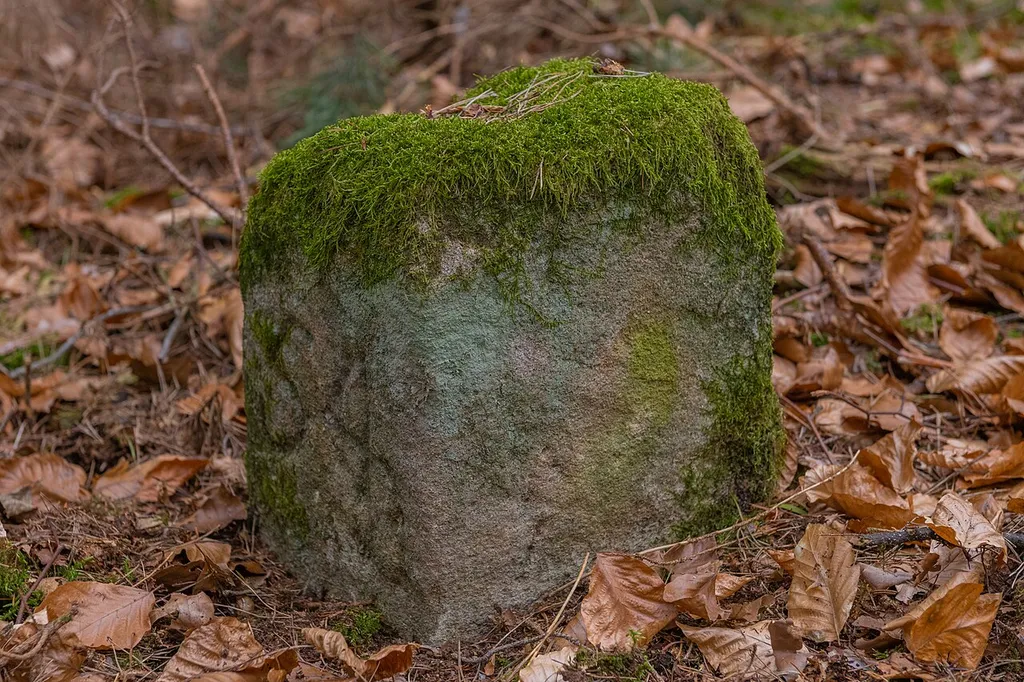 Grenzstein Schaueräcker; Untere Gemeinde in Fürth