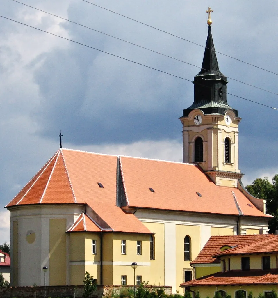 Saints Cyril and Methodius churches in Ratíškovice, Hodonín District, Czech Republic