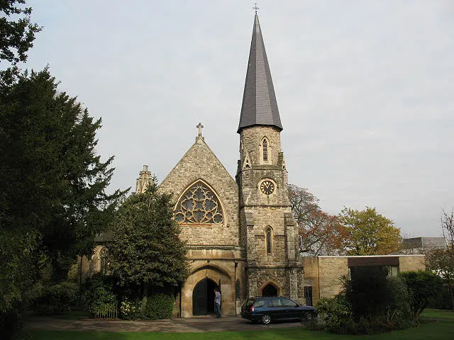 St Margaret's church, Putney: south end The geographical south end of the church is the liturgical west end (entrance). This part of the church dates from 1859; it was then the Grove Baptist Chapel. In 1912 the building was donated to the parish of Putney and became St. Margaret's Church. It later became a parish church in its own right.