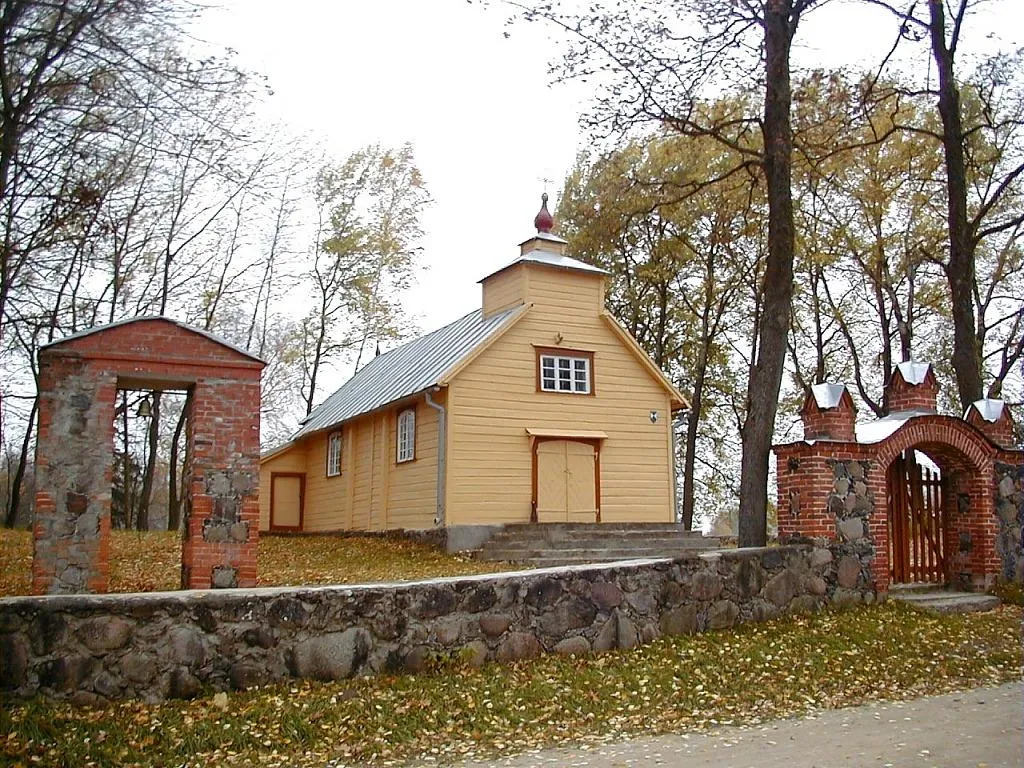 Saint Michael Archangel Roman Catholic church in Zosna, Latvia