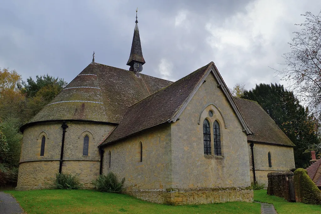 Peaslake, St Mark's Church, view