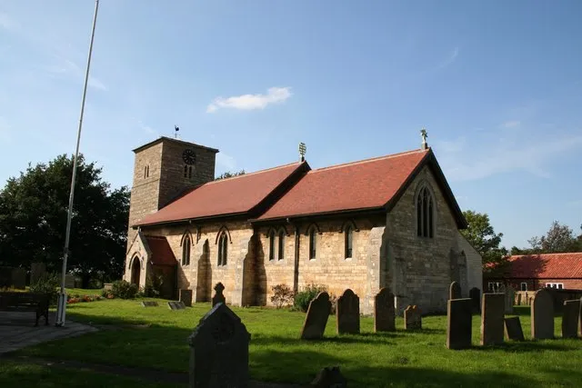 All Saints' church. Open for the Lincolnshire Old Churches Trust sponsored bike ride, 9th September 2006.