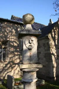 Sundial approximately 5 metres to south east of porch to Church of St Peter