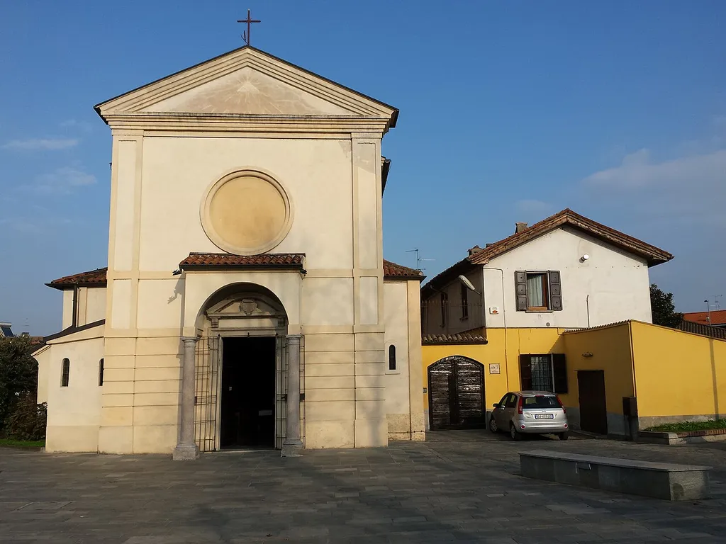 Moirago - Chiesa parrocchiale dei Santi Vincenzo e Bernardo.