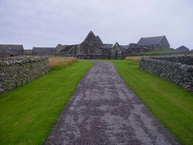 Oransay Priory, an Augustinian monastic community on the island of Oronsay, Inner Hebrides.