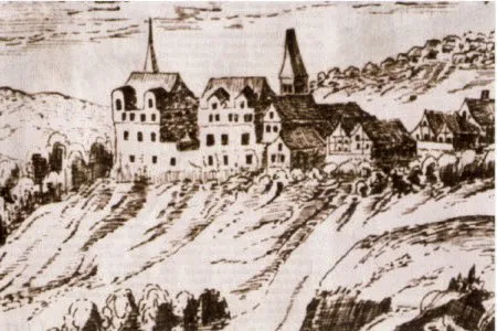 Wetterburg in Hessen, Germany