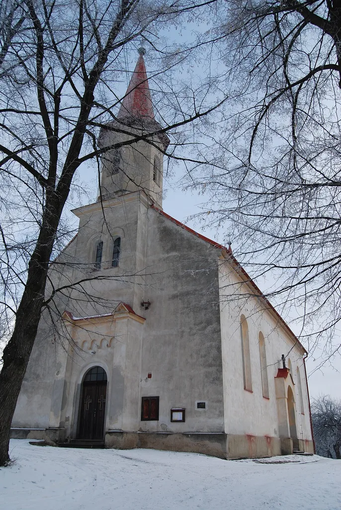 Church of sant Václav in Milín, Czech Republic.