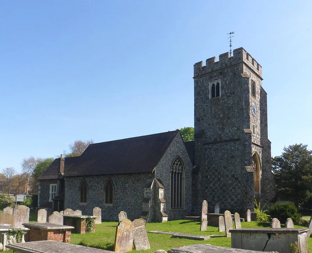 St John the Evangelist's Church, Stoke Road, Guildford, Borough of Guildford, Surrey, England.