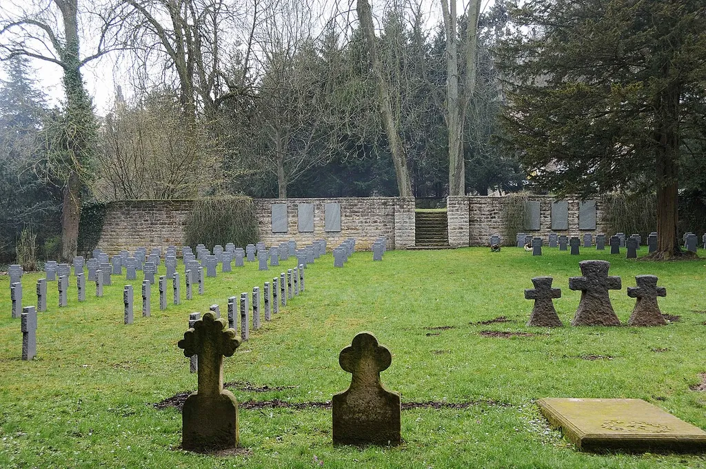 Begravelsessted i byen Clausen i Luxemborg.