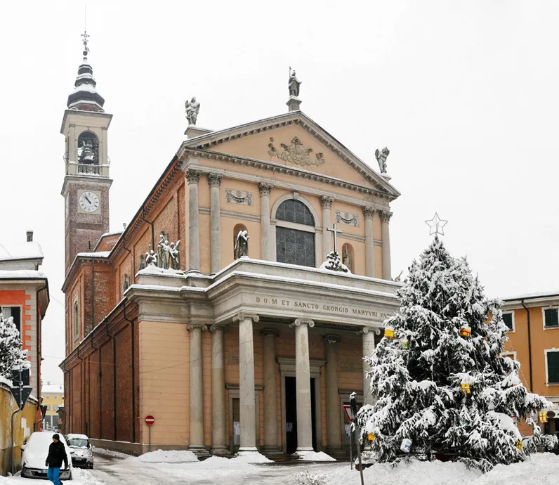 Chiesa e Piazza di S. Giorgio - Cuggiono