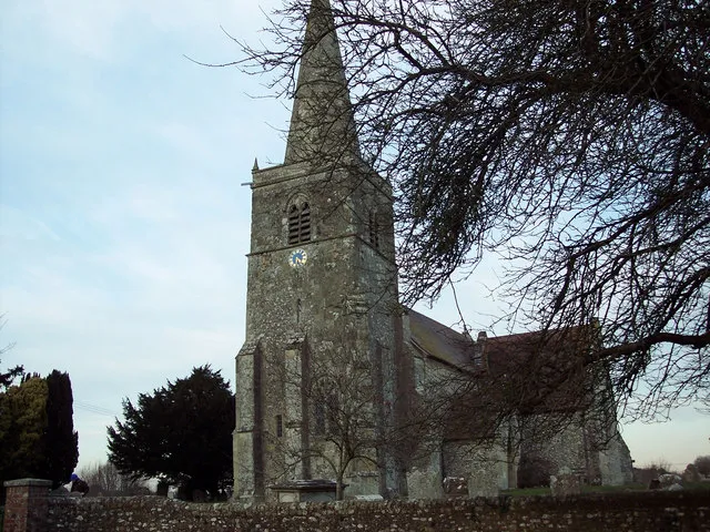 All Saints Church, Martin The church has its origins in the 12th century. The tower was added in the 13th century.