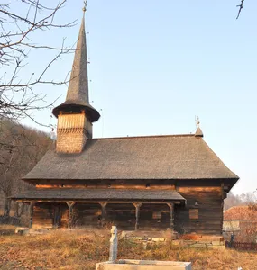 Wooden church of the Archangels in Racâș, Sălaj